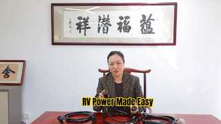 RV-Verlängerungskabel, 30 A, robust, nachts sichtbar