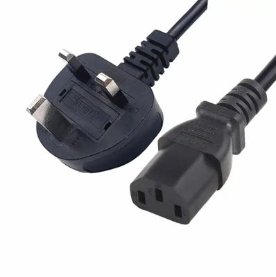 HENG WELL UK 3-Pin-Stromkabel für Unterhaltungselektronik 220V - 250V 13A