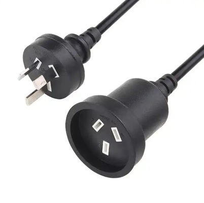 Aus-Stromkabel aus dem australischen Standard 10A 250V Stecker SAA 3-Stift Laptopkabel