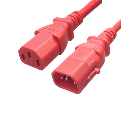IEC320 C14 bis C13 Schließverbinder 1,2 m 1,5 m