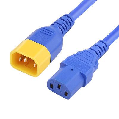 C13 C14 Stromkabel für Computerverlängerungskabel UL VDE IEC 1,2 m 1,5 m 1,8 m