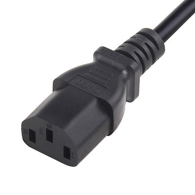 250V C13 Südafrika Stromkabel 3-Stift-Verlängerungsstecker für Computer