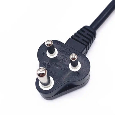 3 Stecker Südafrika Stromkabel, SABS 1,8m 2m 250V C13 Wechselstromverlängerungskabel