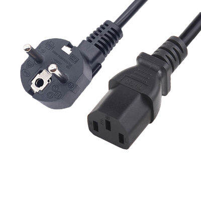 Elektrische 3-Pin-Stromleitung, IEC KC Korea C13 C5 Verlängerungskabel 1,5 m 1,8 m