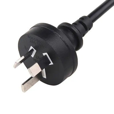 3 Pins AU Stromkabel Stecker zur IEC 320 C13 SAA Australien Kabel 0,5 m 0,75 m 1 m 1,5 m