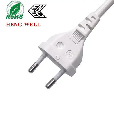 IEC C7 EU AC Stromkabel, 2,5A 250V 2 Pins ENEC VDE Heimstromkabel EU Stecker