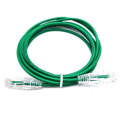 Wasserdichtes Cat6A UTP 4PR RJ45-Anschluss 28AWG Patch Cord Kabel mit PVC-Jackett gilt für LAN-Netzwerk